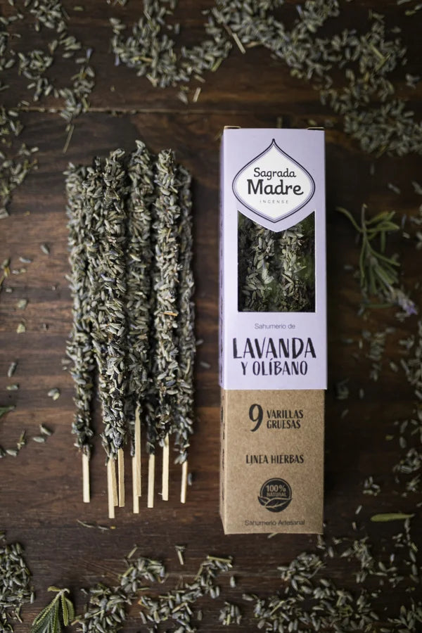 Lavendel & Olibanum - Wierook voor Bescherming & Zuivering