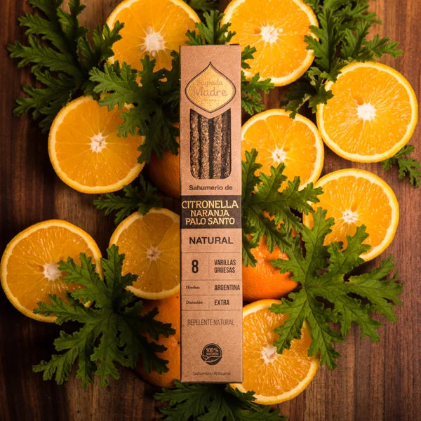 Palo Santo, Citronella & Sinaasappel - Frisheid & Bescherming