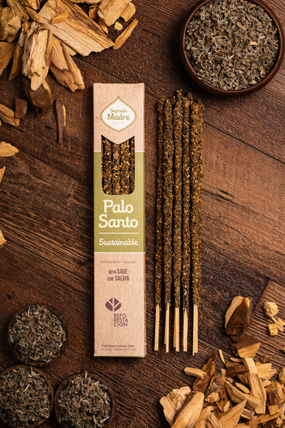 Palo Santo & Witte Salie Wierook voor - Voor Loslaten, Helderheid & Ruimte