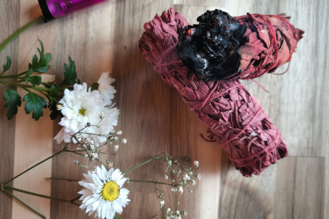 Dragon’s Blood Salie - Smudge voor Bescherming & Kracht