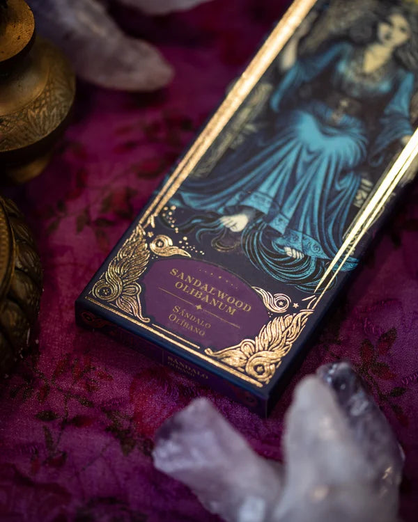 Tarot Wierook: De Kracht (Vanille & Olibanum) - Voor Zachte Kracht