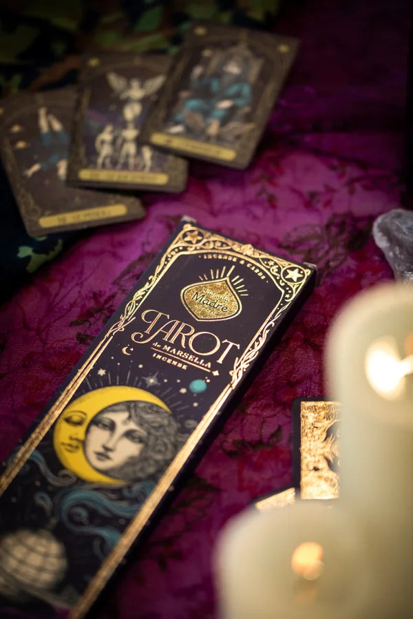 Tarot Wierook: De Maan - (Nag Champa & Olibanum) - Voor Verstilling & Innerlijke Verbinding