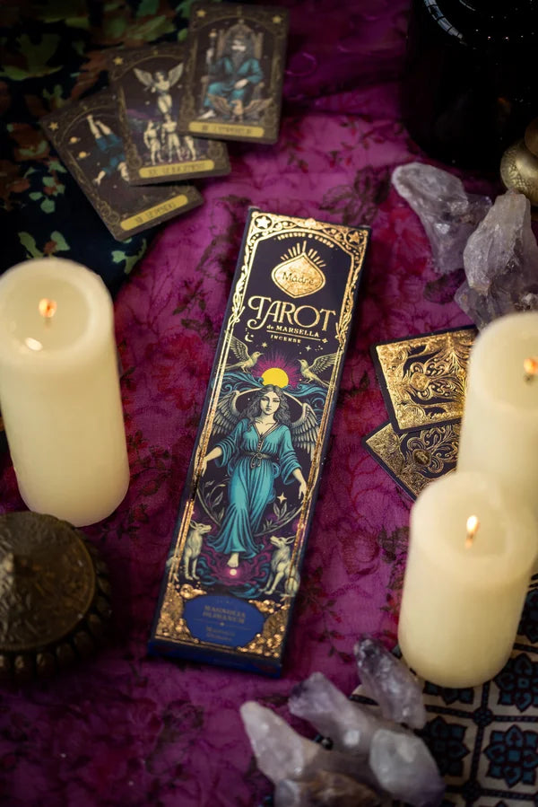 Tarot Wierook: De Zegewagen (Magnolia & Olibanum) - Voor Harmonie en Wilskracht